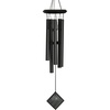 image:imageWoodstock Chimes Encore Collection Chimes of Polaris 22 BlackBlack Wind Chimes for Outdoor Patio Home or Garden Dcor DCKK22