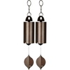 image:imageWoodstock Chimes Heroic Windbell Wind Chime for Outside 40 Large SilverDeep Tone Sound Outdoor Decor for Patio Porch Garden HWLASAntique Copper