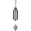 image:imageWoodstock Chimes Heroic Windbell Wind Chime for Outside 40 Large SilverDeep Tone Sound Outdoor Decor for Patio Porch Garden HWLASAntique Silver