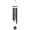 image:imageWoodstock Chimes Pluto Wind Chime for Outside 37 Black Wood Medium Tone Sound for Outdoor Garden Patio Porch Decor Gifts Encore Collection DCKK37Black Teak