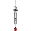 image:imageWoodstock Chimes Signature Collection Crystal Cardinal Chime 18 Decor Designs Wind Chimes for Outdoor Patio Home or Garden Dcor WFCRD