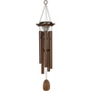 image:imageWoodstock Chimes Signature Collection Moonlight Solar Chime 29 Bronze Decor Designs  Solar Chimes Wind Chimes for Outdoor Patio Home or Garden Dcor MOONBR