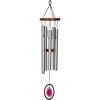 image:imageWoodstock Chimes Signature Collection Woodstock Agate Chime Large 25 Blue Decor Designs Wind Chimes for Outdoor Patio Home or Garden Dcor WAGBLLRed