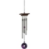 image:imageWoodstock Chimes Signature Collection Woodstock Amethyst Chime Small 21 Decor Designs Wind Chimes for Outdoor Patio Home or Garden Dcor WYBRMedium