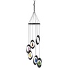 image:imageWoodstock Chimes Signature Collection Woodstock Bellissimo Bells 28 Eclipse Wind Bells for Outdoor Patio Home or Garden Dcor CYBRSEclipse