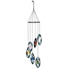 image:imageWoodstock Chimes Signature Collection Woodstock Bellissimo Bells 28 Eclipse Wind Bells for Outdoor Patio Home or Garden Dcor CYBRSOlive
