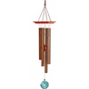 image:imageWoodstock Chimes Signature Collection Woodstock Turquoise Chime Medium 26 Decor Designs Wind Chimes for Outdoor Patio Home or Garden Dcor WTBRM