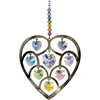 image:imageWoodstock Chimes Sun Catcher Chakra Crystal Suncatchers 45 Heart of Hearts Rainbow Crystals Hanging Window Prism for Indoor Kitchen Office Gifts Rearview Car Mirror Dcor Rainbow Makers Collection