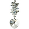 image:imageWoodstock Chimes Sun Catcher Crystal Heart Cascade 4 Ruby Red Crystal Cascading Suncatcher Hanging Window Prism for Indoor Kitchen Office Gifts Rearview Car Mirror Dcor Rainbow Makers CollectionCCHI
