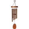 image:imageWoodstock Wind Chimes Amazing Grace Chime Wind Chime Inspirational and Memorial Gifts Wind Chimes for Outside Patio Home or Garden Decor Bronze 16 SmallBronze