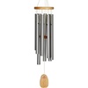image:imageWoodstock Wind Chimes Garden Decor for Outside Outdoor Patio Decor 27 Inspirational and Memorial Sympathy Wind Chime Porch Decor Gregorian Wind Chime Alto Silver Wind Chimes Gas