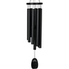 image:imageWoodstock Wind Chimes Garden Decor for Outside Outdoor Patio Decor 56 Inspirational and Memorial Sympathy Wind Chime Porch Decor Gregorian Wind Chime Baritone Deep Toned Sound Silver Wind ChimesGBSAlto Black