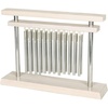 image:imageWoodstock Wind Chimes Tranquility Table Chime Silver Aluminum Solid Rods Small 9  Inch Tall Bell Percussion Instrument for Meditation Yoga Classrooms Offices Great for Awareness RelaxationTTCLW
