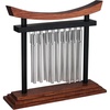 image:imageWoodstock Wind Chimes Tranquility Table Chime Silver Aluminum Solid Rods Small 9  Inch Tall Bell Percussion Instrument for Meditation Yoga Classrooms Offices Great for Awareness RelaxationTTC