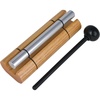 image:imageWoodstock Wind Chimes Zenergy Quintet Hand Bell Chime 5 Tone 85  Inch Bell Percussion Instrument for Meditation Yoga Classrooms Offices Great for Awareness Relaxation ZENERGY57