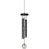 image:imageWoodstock Wind Chimes for Outside Garden Decor Outdoor Decor for Your Patio and Porch 16 Woodstock Crystal Meditation Black Wind Chimes Gifts CCMK
