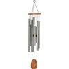 image:imageWoodstock Wind Chimes for Outside Garden Patio Porch and Outdoor Dcor 39 Magical Mystery Chimes Butterflys Farewell Silver Wind Chime Gifts MMBF