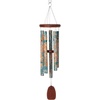 image:imageWoodstock Wind Chimes for Outside Garden Patio Porch and Outdoor Decor 24 Green Woodstock Decor Wind Chimes Patina Green Marble DEGM