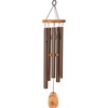 image:imageWoodstock Wind Chimes for Outside Garden Patio Porch and Outdoor Decor 24 Inspirational Tibetain Prayer Wind Chime Bronze Wind Chimes Gifts TPCBR