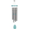 image:imageWoodstock Wind Chimes for Outside Outdoor Decor Patio and Garden Decor for Outside Front Porch Decor 24 Beachcomber Wind Chime Gracious Green Decorative Wind Chime BCGGGracious Green