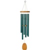 image:imageWoodstock Wind Chimes for Outside Outdoor Decor for Your Patio and Front Porch Garden Decor 24 SeaScapes Wind Chime Medium Size Seafoam Green SSCSGM37Inch
