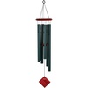 image:imageWoodstock Wind Chimes of Pluto Wind Chimes for Outside 37 Bronze Medium Tone Wind Chime Dcor for Outdoor Garden Patio Porch Encore CollectionEvergreen