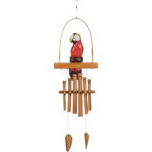 image:imageWoodstock Chimes Asli Arts Collection Parrot Bamboo Chime 36 Bamboo Wind Chimes for Outdoor Patio Home or Garden Dcor CPA437