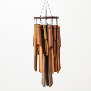image:imageWoodstock Chimes Asli Arts Collection Trio Bamboo Chime 25 Bamboo Wind Chimes for Outdoor Patio Home or Garden Decor CTRIO