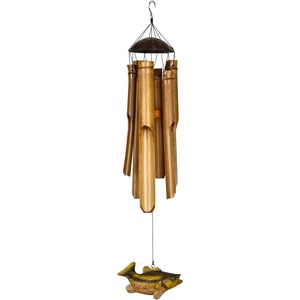 image:imageWoodstock Chimes CBEA The Original Guaranteed Musically Tuned Chime Asli Arts Collection Medium Half Coconut Bamboo  BearBass