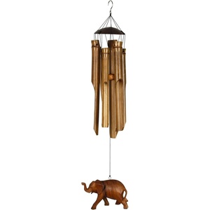 image:imageWoodstock Chimes CBEA The Original Guaranteed Musically Tuned Chime Asli Arts Collection Medium Half Coconut Bamboo  BearElephant