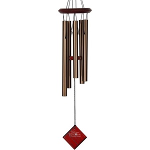 image:imageWoodstock Chimes Encore Collection Chimes of Polaris 22 Bronze Wind Chimes for Outdoor Patio Home or Garden Dcor DCB22Bronze