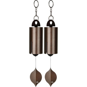 image:imageWoodstock Chimes Heroic Windbell Wind Chime for Outside 40 Large SilverDeep Tone Sound Outdoor Decor for Patio Porch Garden HWLASAntique Copper