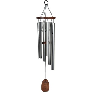 image:imageWoodstock Chimes Signature Collection Affirmation Chime 25 Virtues Inspirational and Memorial Wind Chimes for Outdoor Patio Home or Garden Dcor AFVSBAFLSB