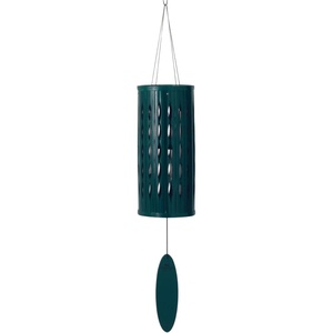 image:imageWoodstock Chimes Signature Collection Aloha Chime 28 Purple Passion Decor Designs  Coastal Gifts Wind Chimes for Outdoor Patio Home or Garden Dcor ACPPatina Green