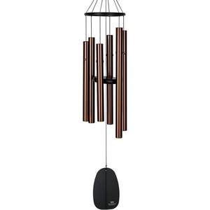 image:imageWoodstock Chimes Signature Collection Bells of Paradise Bronze 32 Decor Designs Wind Chimes for Outdoor Patio Home or Garden Dcor BPMBRBronze