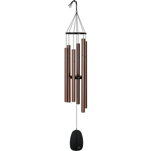 image:imageWoodstock Chimes Signature Collection Bells of Paradise Bronze 44 Decor Designs Wind Chimes for Outdoor Patio Home or Garden Dcor BPLBR