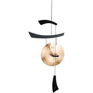 image:imageWoodstock Chimes Signature Collection Emperor Gong Medium 34 Chi Wind Gongs for Outdoor Patio Home or Garden Dcor EGCCEGCB