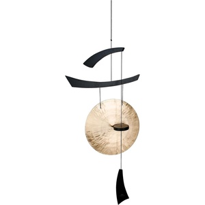 image:imageWoodstock Chimes Signature Collection Emperor Gong Medium 34 Chi Wind Gongs for Outdoor Patio Home or Garden Dcor EGCCEGCLB