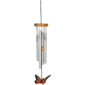image:imageWoodstock Chimes Signature Collection Monarch Butterfly Chime 15 Decor Designs Wind Chimes for Outdoor Patio Home or Garden Dcor HSBU