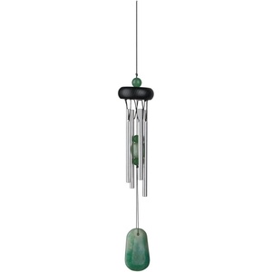 image:imageWoodstock Chimes Signature Collection Precious Stones Chime 12 Jade Dcor Designs  Small Chimes Wind Chimes for Outdoor Patio Home or Garden Dcor PSJ