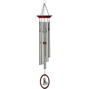 image:imageWoodstock Chimes Signature Collection Wind Fantasy Chime 24 Cat Decor Designs Wind Chimes for Outdoor Patio Home or Garden Dcor WFCCCat