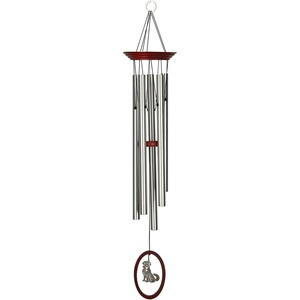 image:imageWoodstock Chimes Signature Collection Wind Fantasy Chime 24 Cat Decor Designs Wind Chimes for Outdoor Patio Home or Garden Dcor WFCCDog