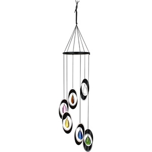 image:imageWoodstock Chimes Signature Collection Woodstock Bellissimo Bells 28 Eclipse Wind Bells for Outdoor Patio Home or Garden Dcor CYBRSEclipse