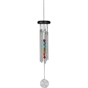 image:imageWoodstock Chimes Signature Collection Woodstock Chakra Chime 17 Bronze Eastern Energies Wind Chimes for Outdoor Patio Home Garden Decor CC7BRCC7