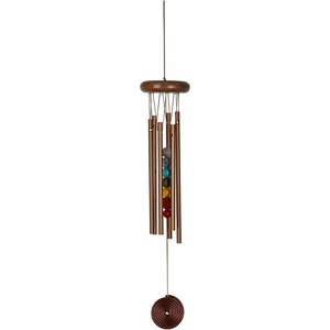 image:imageWoodstock Chimes Signature Collection Woodstock Chakra Chime 17 Bronze Eastern Energies Wind Chimes for Outdoor Patio Home Garden Decor CC7BRCC7BR