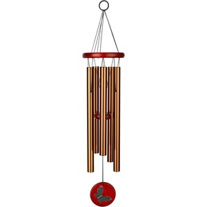 image:imageWoodstock Chimes Signature Collection Woodstock Habitats Chime 26 Bronze Butterfly Habitats and Nature Wind Chimes for Outdoor Patio Home or Garden Dcor HCBRB26Inch