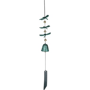 image:imageWoodstock Chimes Signature Collection Woodstock Habitats Dragonfly Windbell 20 Verdigris Habitats and Nature Wind Bells for Outdoor Patio Home or Garden Dcor CDW