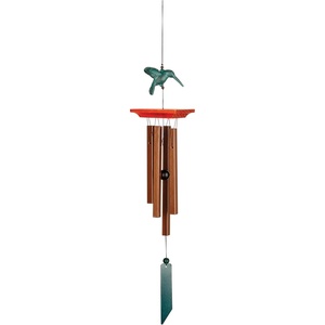 image:imageWoodstock Chimes Signature Collection Woodstock Habitats Hummingbird 25 Habitats and Nature Wind Chimes for Outdoor Patio Home or Garden Dcor HH