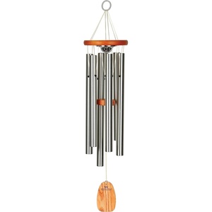 image:imageWoodstock Chimes Signature Collection Woodstock Memorial Chime 24 Amazing Grace Wind Chime Inspirational and Memorial Wind Chimes for Outdoor Patio Home or Garden Dcor Sympathy Bereavement AGMU
