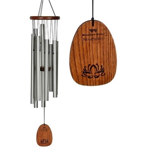 image:imageWoodstock Chimes Signature Collection Woodstock Mindfulness Chime Large 44 Eastern Energies Wind Chimes for Outdoor Patio Home or Garden Dcor WMCLMedium